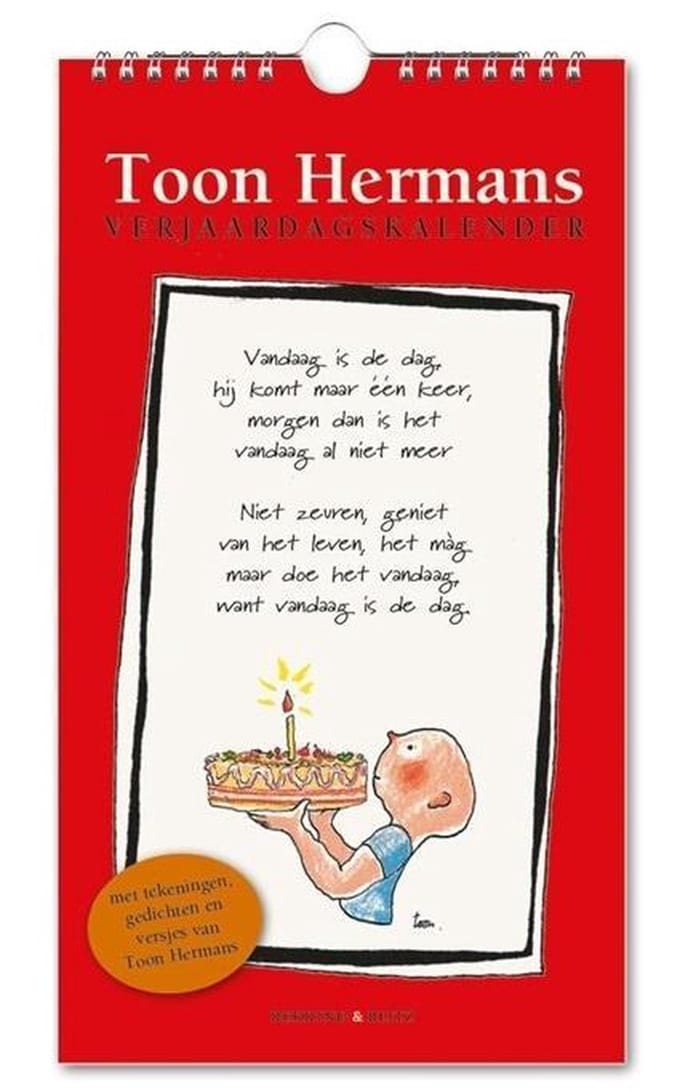 Toon Hermans Verjaardagskalender