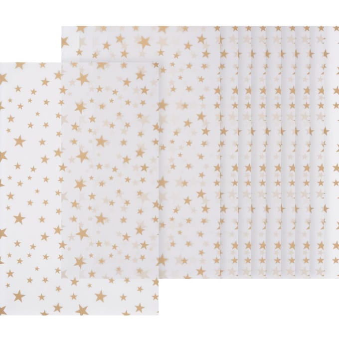 Transparant papier "Asterisk"