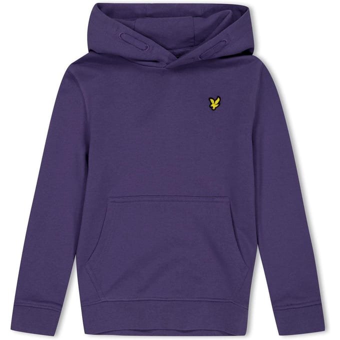 Lyle & Scott Kinder/Kinder Logo Trekkoord Hoodie (Graystone)