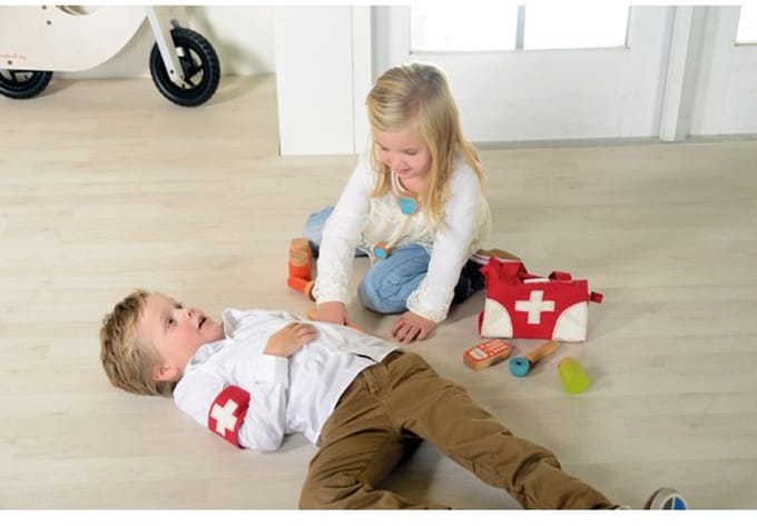 SMOBY Black & Decker Mechanische boor en schroevendraaier
