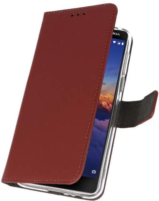Bestcases Pasjeshouder Telefoonhoesje Nokia 3.1 - Bruin