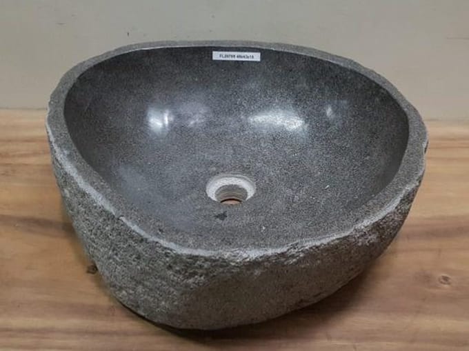 Waskom natuursteen FL20705 - 48x43x15cm