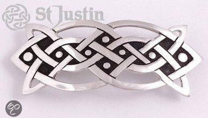 Oblong knot Haarspeld