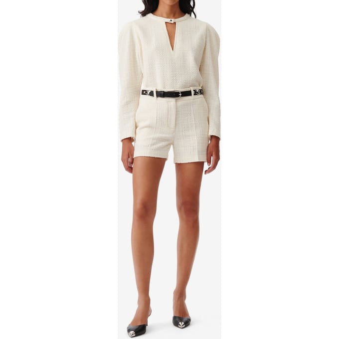 IRO Paris Allison Short Ecru Taglia: 38 | Pantaloncini Outlet | Donna | Marrone