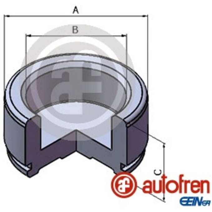 Zuiger, remklauw AUTOFREN SEINSA D025443, voor