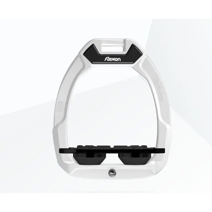 Veiligheidseisen voor paardrijden Plat Grip Wit/Zwart/Zwart Flex-On Safe-On