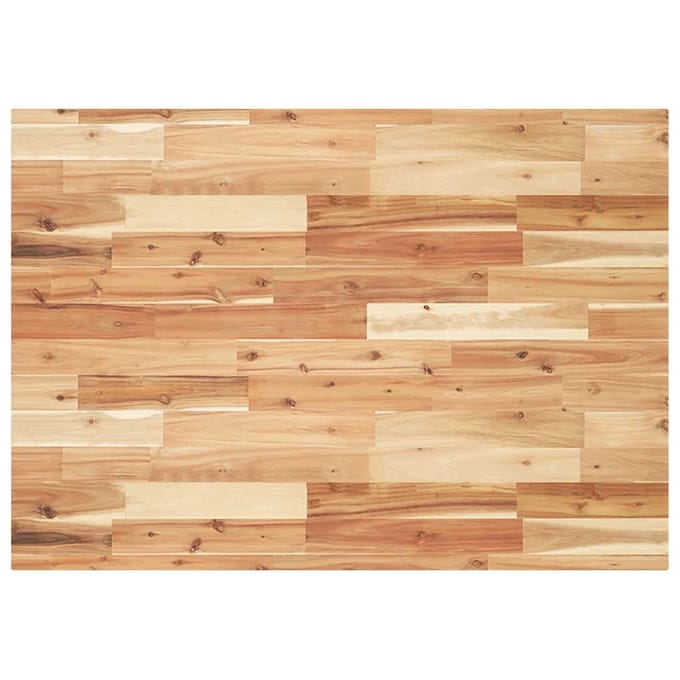 vidaXL - Bureaublad - met - olieafwerking - 120x70x4 - cm - massief - acaciahout