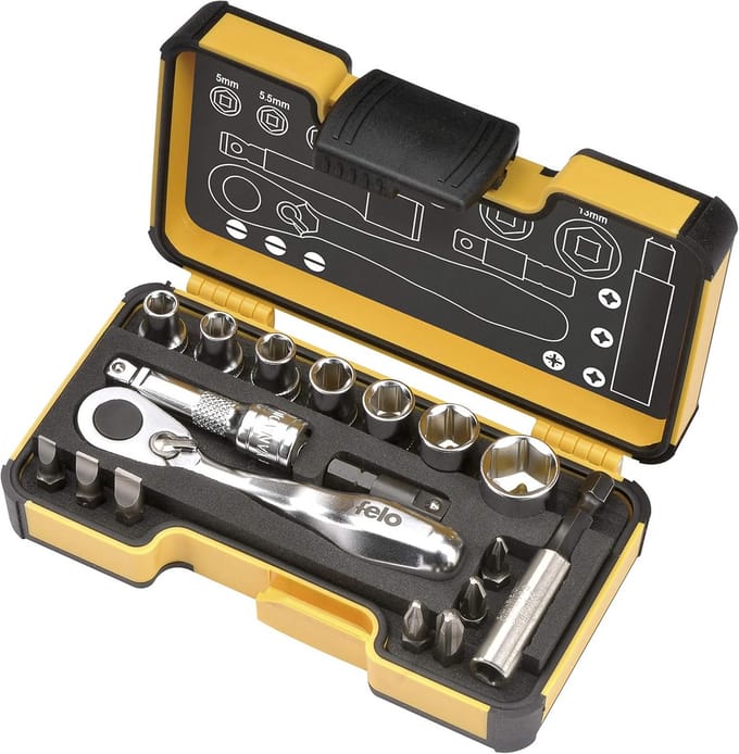 Mini Ratel Set met 180 Graden Draaimechanisme