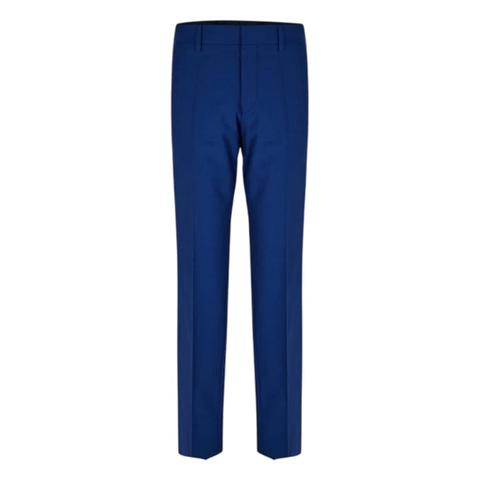 Boss Rechte herenchino's (Blauw)