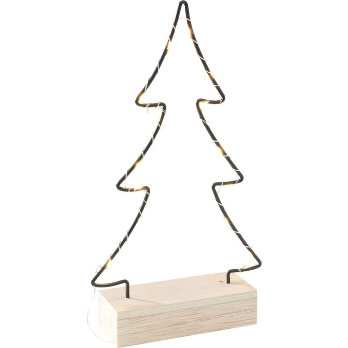 VBS Decoratieve ring "Fonkelende lichtjes" - Kerstboom