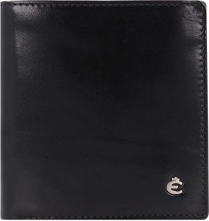Esquire Leren Portemonnee Toscana Wallet Black Zwart