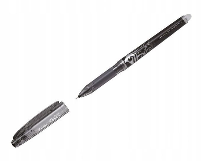 Pilot Frixion Uitwisbare Pen 0,5mm Zwart