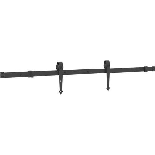 vidaXL - Schuifdeur - NARVIK - Naturel - en - Zwart - 80 - x - 210 - cm - (152,5 - cm)