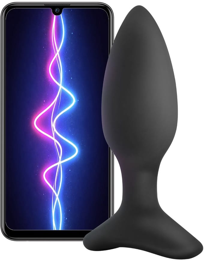 Lovense - Hush 2 Vibrerende Buttplug Met App - Zwart