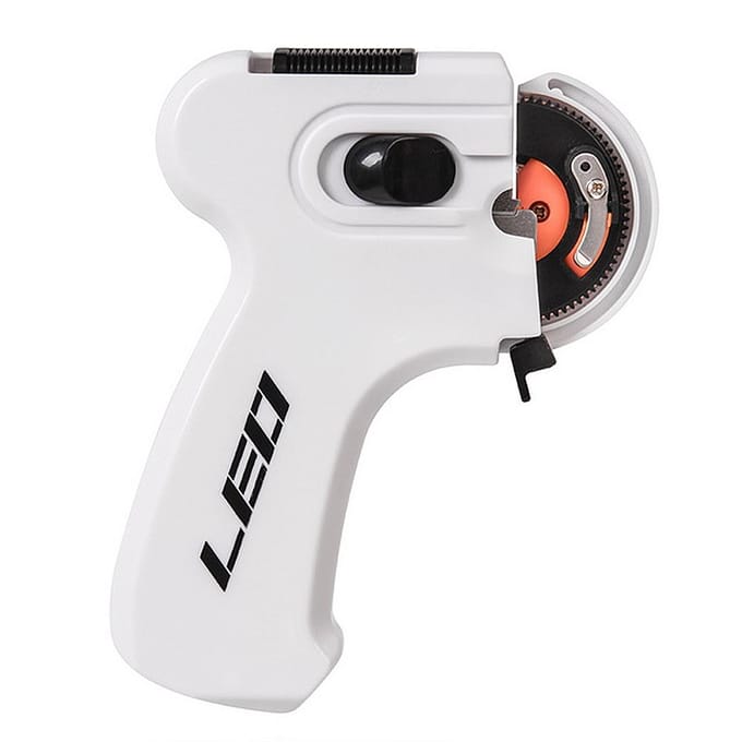 Elektrische vishaak Tier Machine Vishaken Lijnknoop Snelbindend Long Handle white