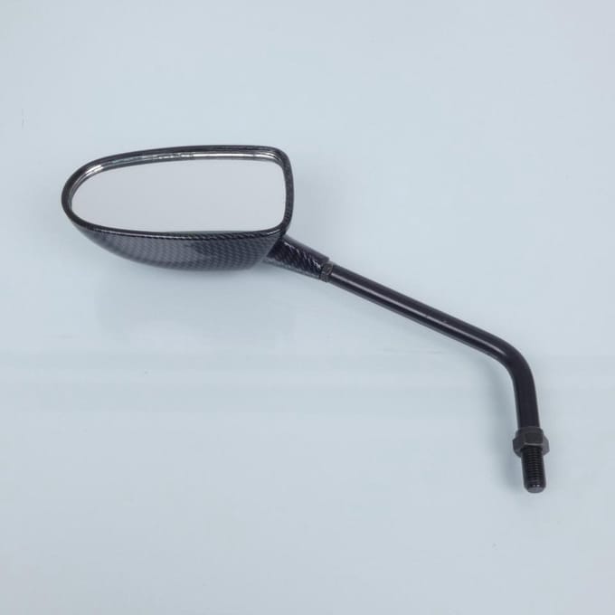 Spiegel links Mad F2000 carbon voor motor scooter / M10 spoed 1.25 std Nieuw