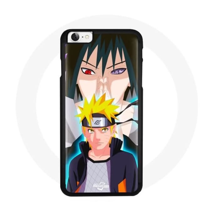Coque - Naruto - Iphone 8 - Souple - Noir - Motif Naruto