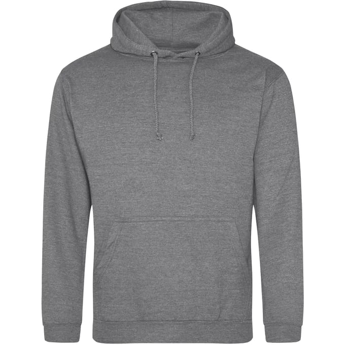 Just Hoods College Hoodie JH001 - Graphite Heather - M