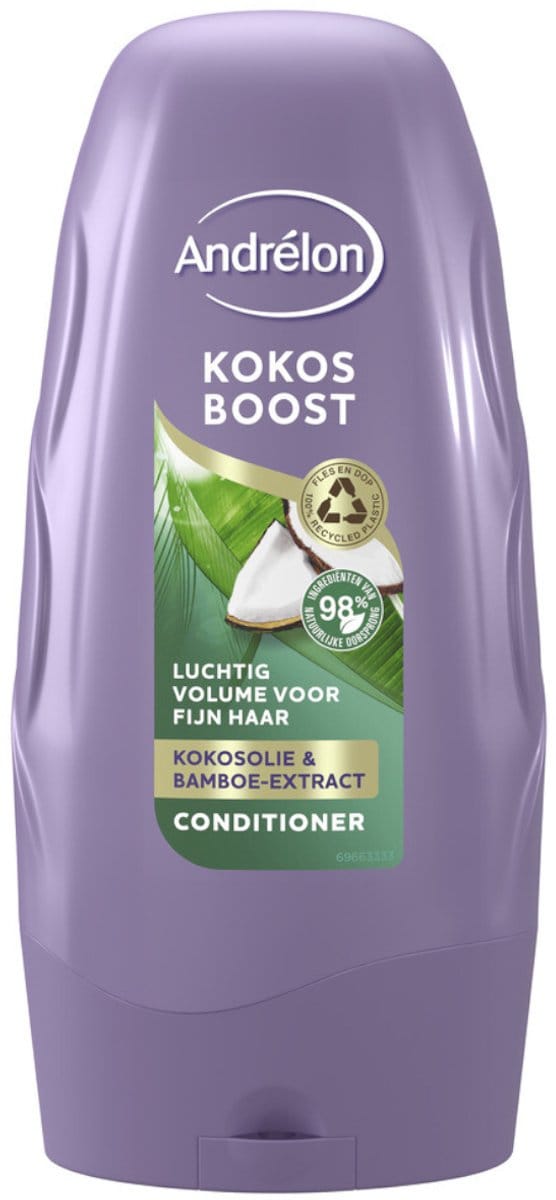 Andrélon - Kokos Boost - Conditioner - Intensieve Voeding - 250 ml