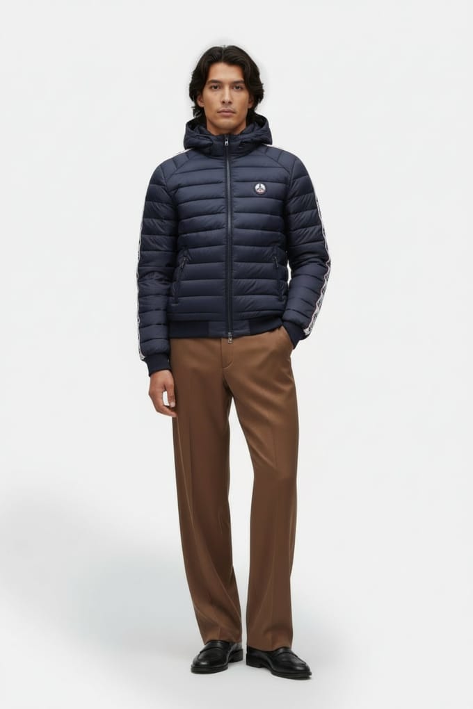 JOTT Colin Down Jacket Navy Taglia: 4XL | Giacche leggere Outlet | Uomo | Blu