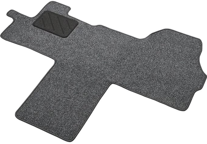 ProPlus Cabinemat Fiat Ducato X250 vanaf 06-2006 – Geschikt voor Peugeot Boxer II en Citroën Jumper II – Met hakstuk – Antraciet