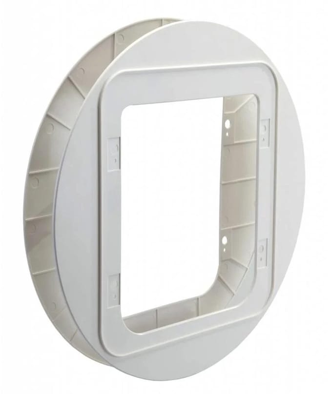 SureFlap Microchip Huisdierluik XXL Accessoires: witte montage-adapter (ZONDER kattenluik)