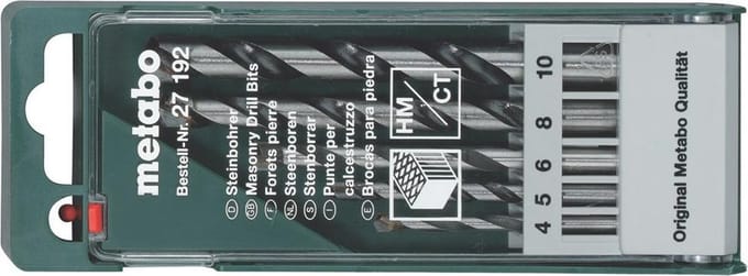 Metabo 627192000 Steenborencassette 5-delig