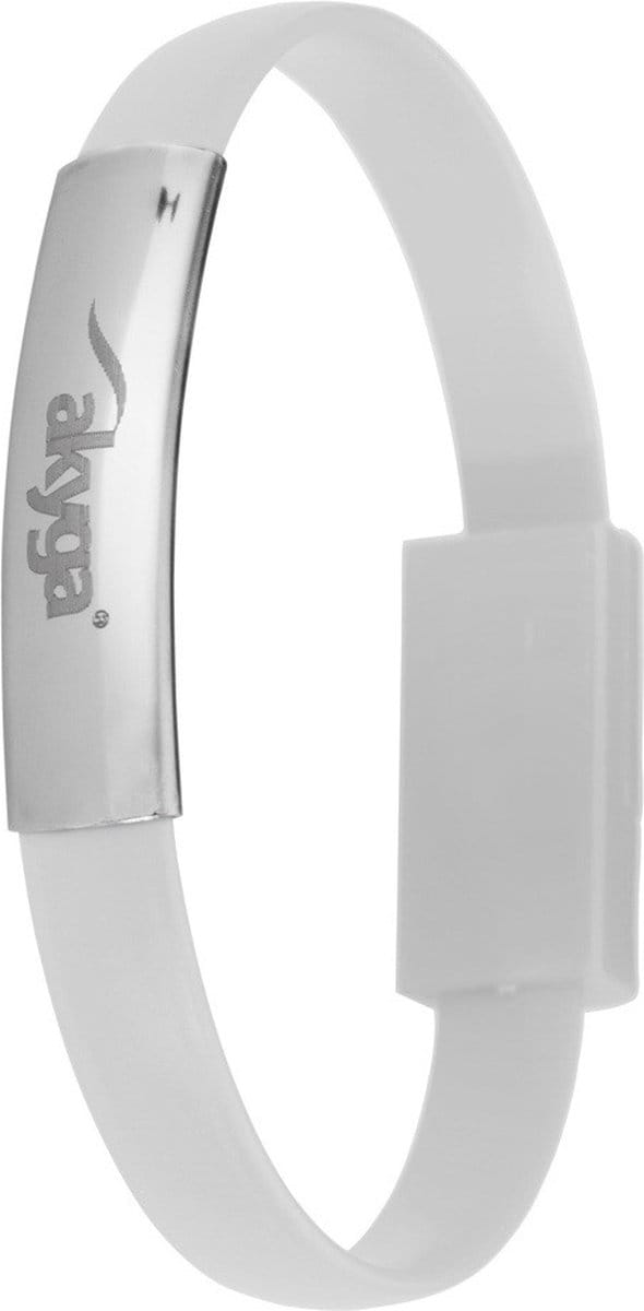 Akyga AK-AD-47 USB-kabel 0,23 m USB A USB C Wit