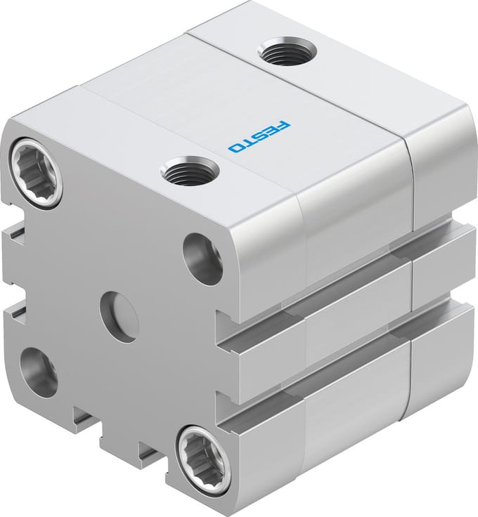 Festo Compacte Cilinder 40mm Boring 10mm Slag ISO 21287 Dubbelwerkend - 572664 - P2BRA