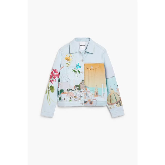 Dames spijkerjack Desigual Indi