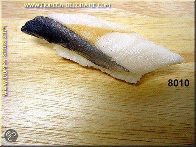 Nigiri Sushi Saba (Makreel) dummy