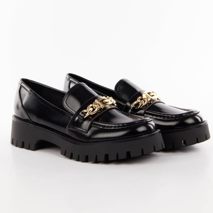 Leren damespantoffels Guess Almosty