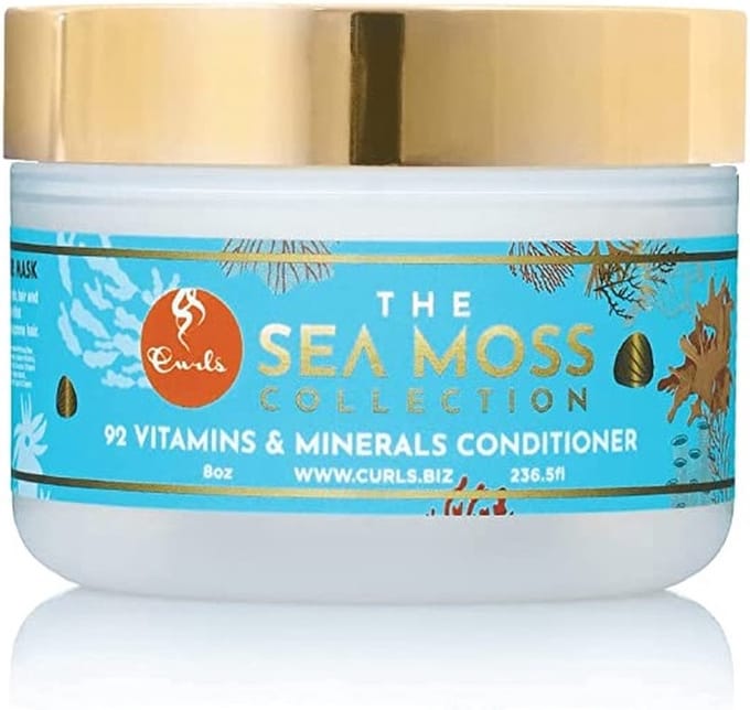 Curls Sea Moss Glow & Grow 92 Vitamins & Minerals Conditioner 236ml