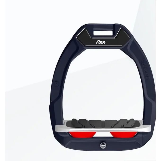 Veilige rijbeugels Hellend Grip Bruin/Grijs/Rood Flex-On Safe-On