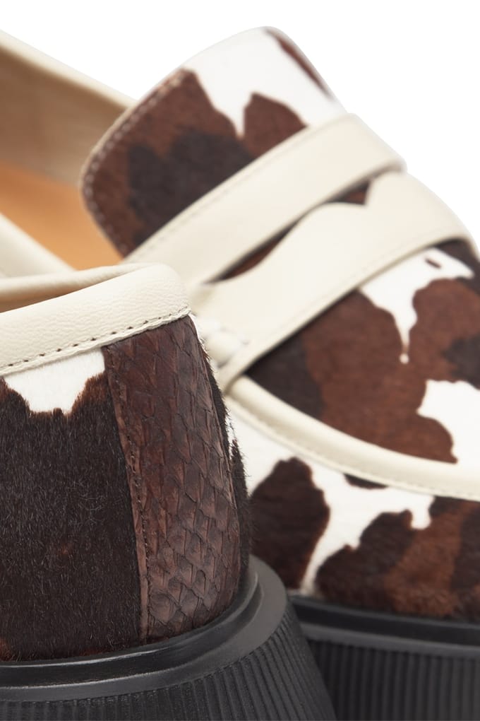 Woden Posey Animal Cow Taglia: 36 | Mocassini Outlet | Donna