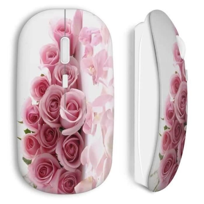 Souris sans Fil Roses