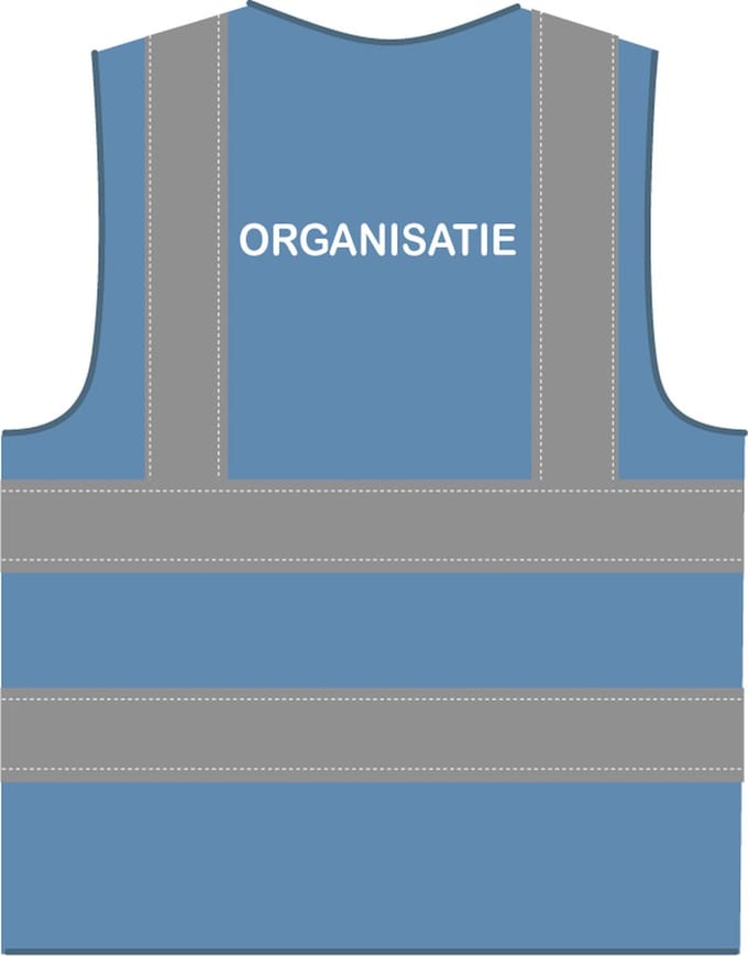 Organisatie hesje RWS hemelsblauw