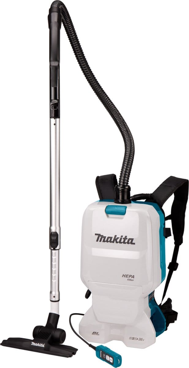 Makita DVC660Z Accu Rugstofzuiger voor Schoonmaak 2x18V Basic Body