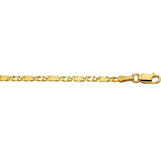 Collier valkenoog met tussenstuk 2,1 mm