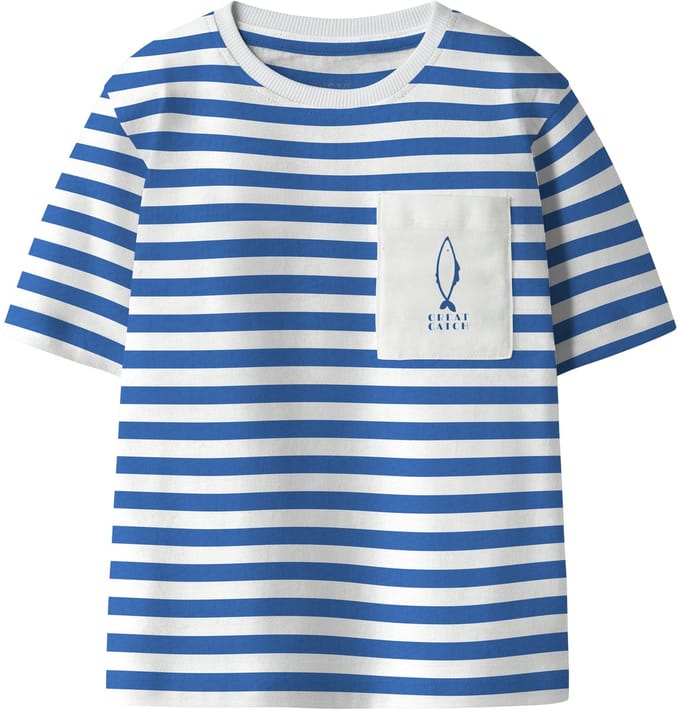 NAME IT - NMMJESPER SS NREG TOP BOX PB - Jongens - T-shirts