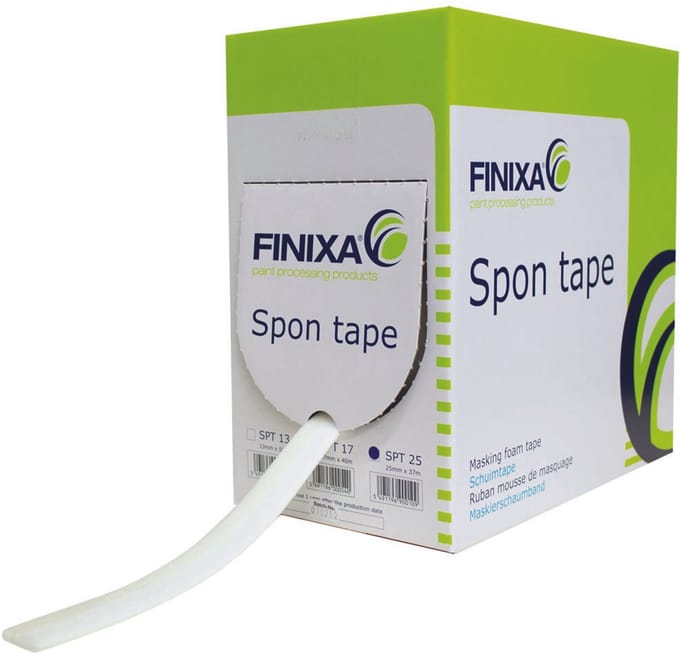 FINIXA Spon tape Plat 25mm x 37 meter