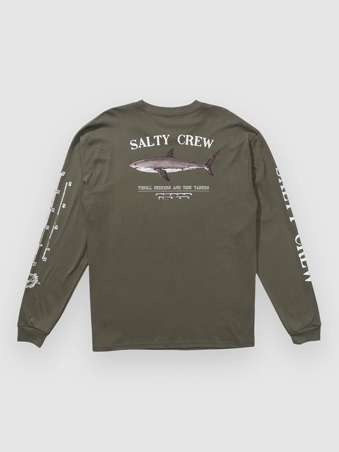Salty Crew Bruce Longsleeve groen