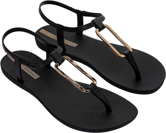 Sandale Ipanema Class Modern Fe Noir/Or [83768 BN541] taille 40 black