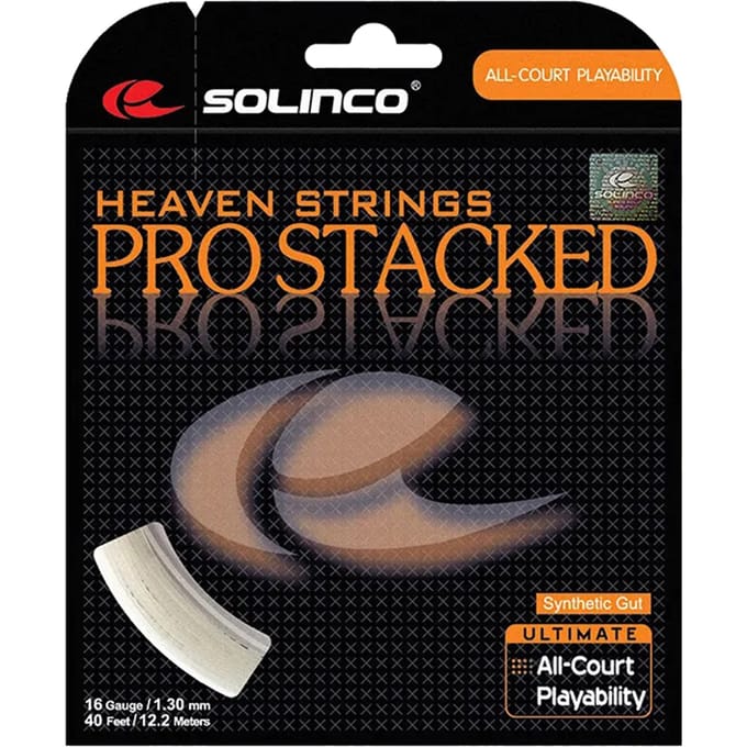 Solinco Pro-Stacked Set Snaren 12,2m-Wit