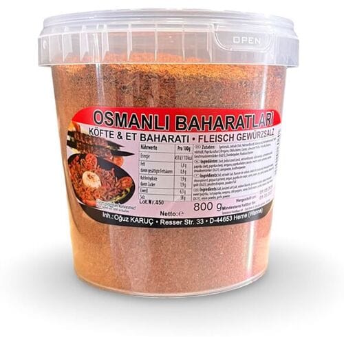 Osmanli kruidenmix voor gehaktballetjes en vlees 800 g