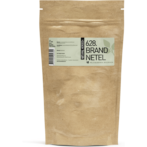 Natural Heroes Brandnetel (Gedroogd, Hele Bladeren) - Biologisch - 100 gram