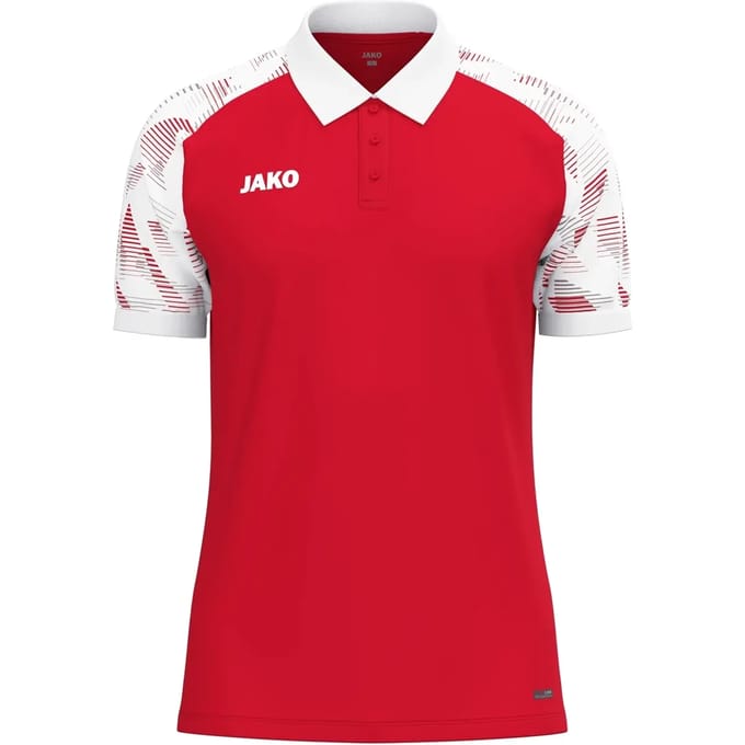 Jako Sonic Polo Heren - Rood / Wit | Maat: S