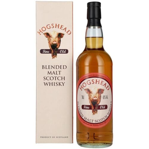 Ondertekenaar Vintage Hogshead Fine Old Blended Malt Scotch Whisky 43% Vol. 0,7l in geschenkverpakking