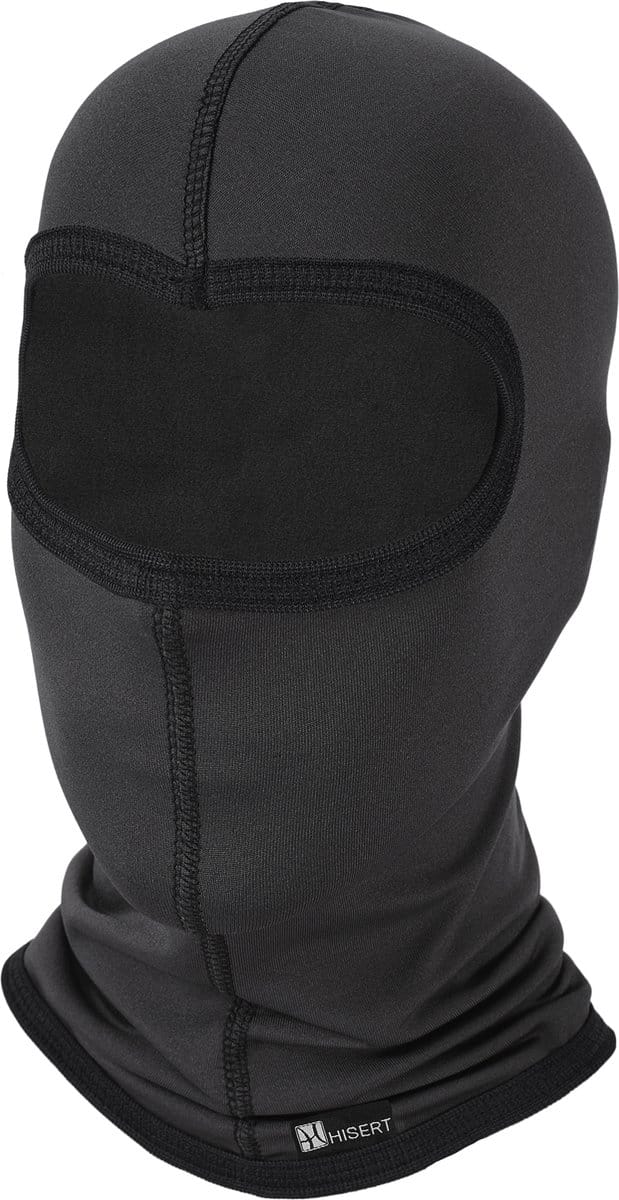 Hisert Balaclava Helmmuts - Winter Muts Face Mask - Polyester - HR-13 - Grafiet/Zwart - M-L