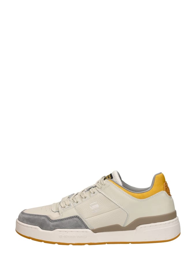 G-Star Attacc POP LEA M Sneakers Laag - gebroken wit - Maat 43